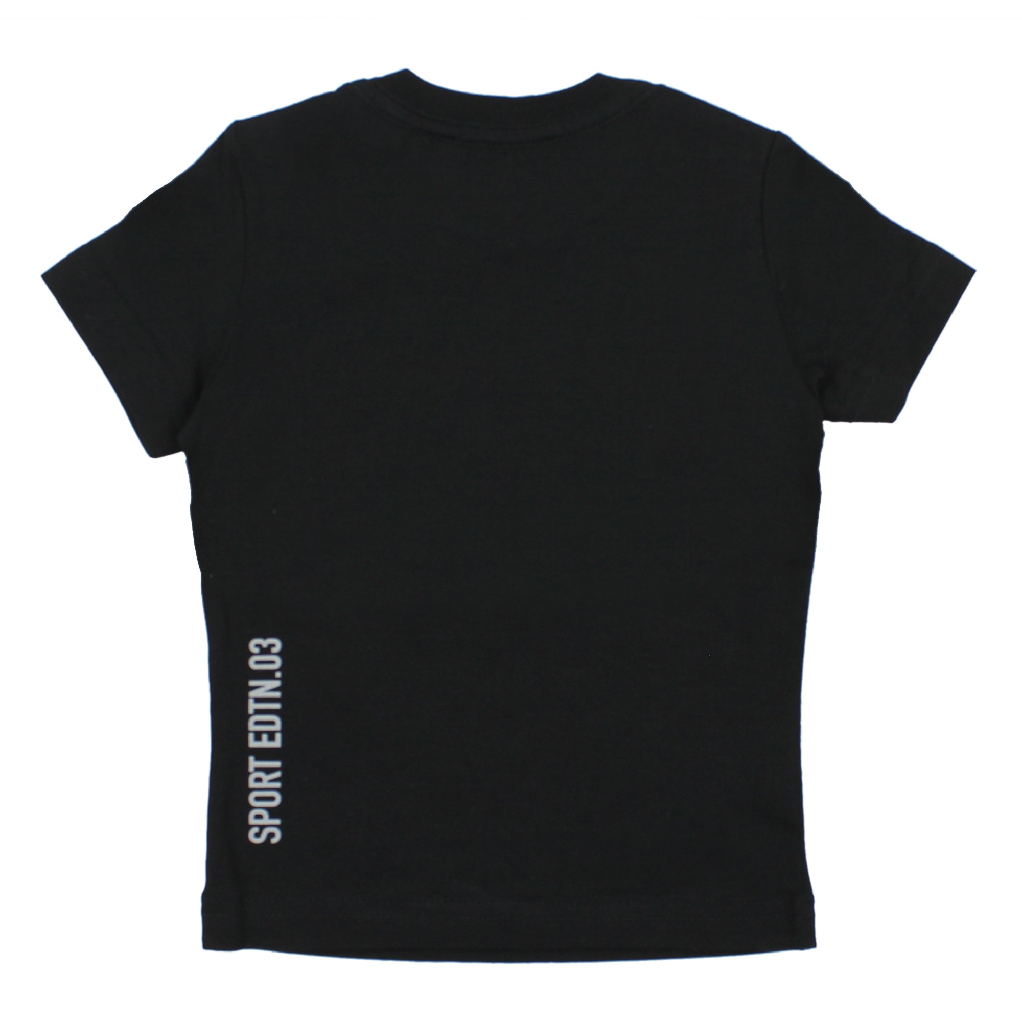 ViaMonte Shop | Dsquared2 t-shirt baby boy nera in cotone