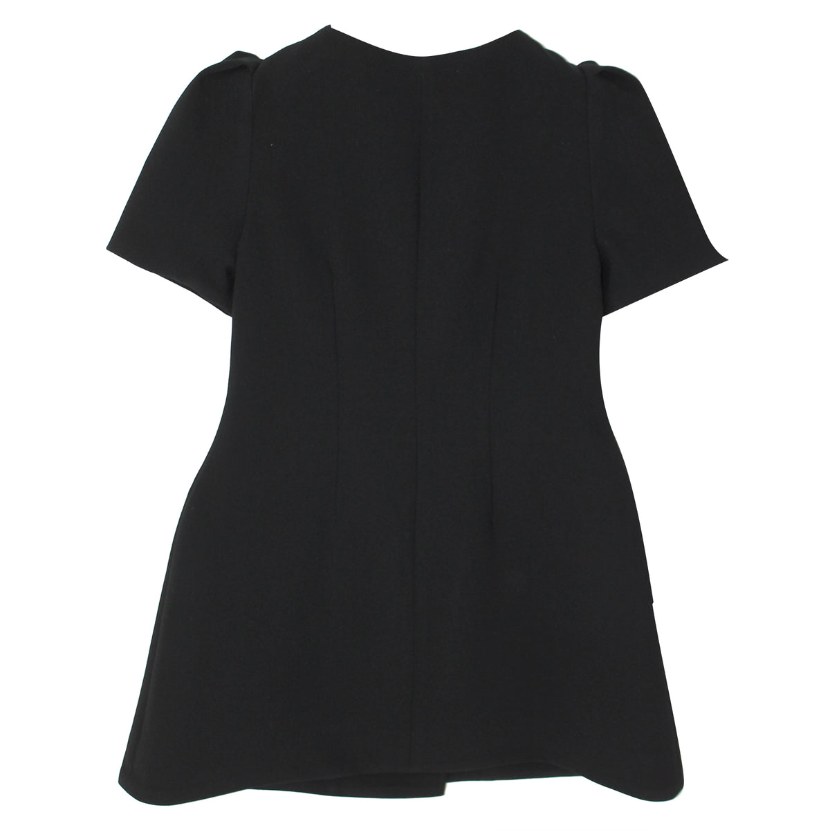 ViaMonte Shop | Elisabetta Franchi La Mia Bambina abito doppiopetto bambina nero in crepe