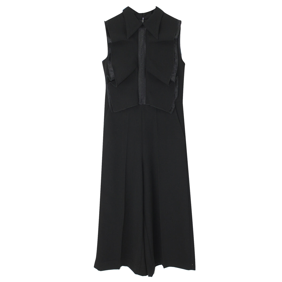 ViaMonte Shop | Elisabetta Franchi La Mia Bambina tuta bambina nera in crepe