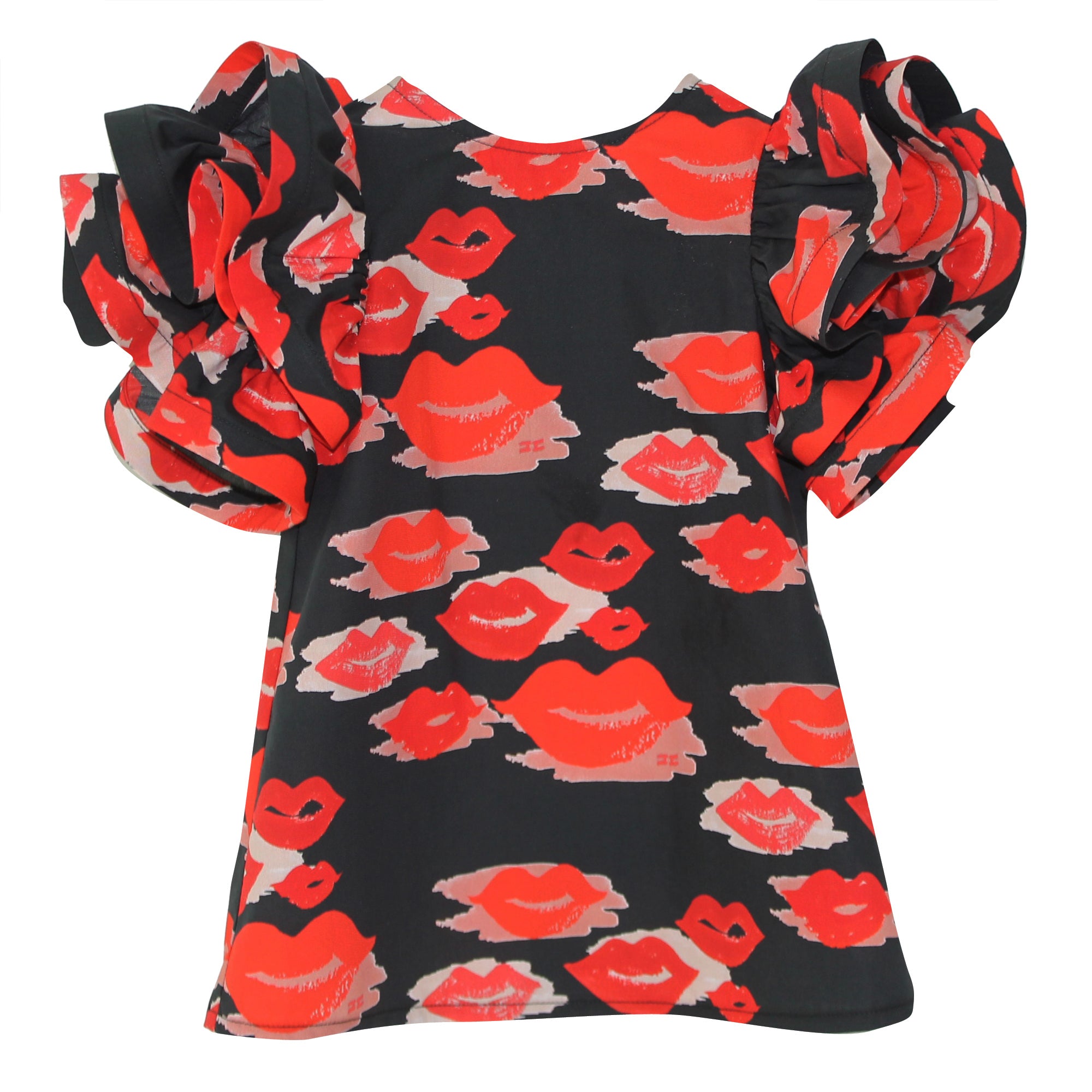 ViaMonte Shop | Elisabetta Franchi La Mia Bambina abito baby girl in popeline di cotone stampato
