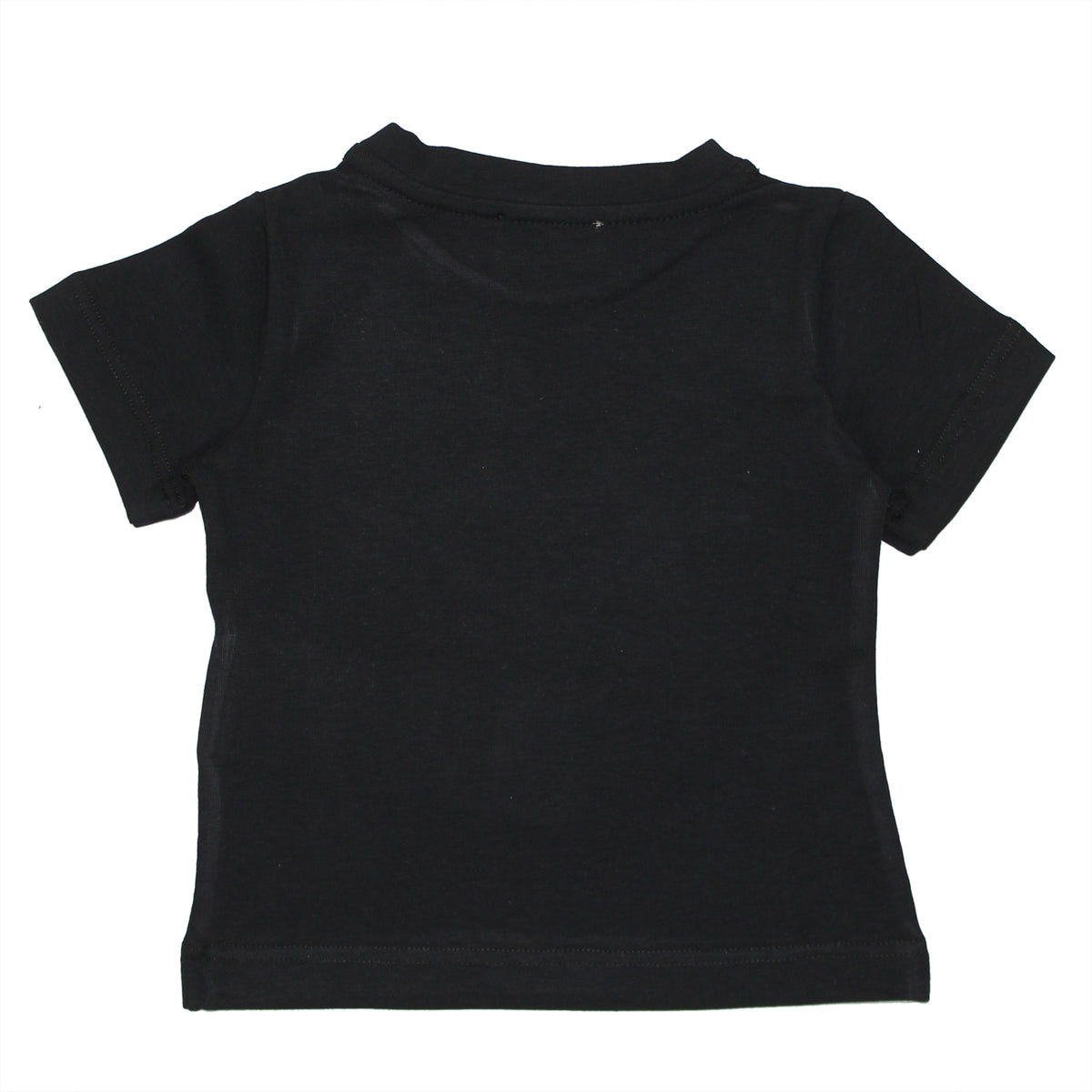 ViaMonte Shop | Elisabetta Franchi La Mia Bambina t-shirt baby girl nera in jersey di cotone