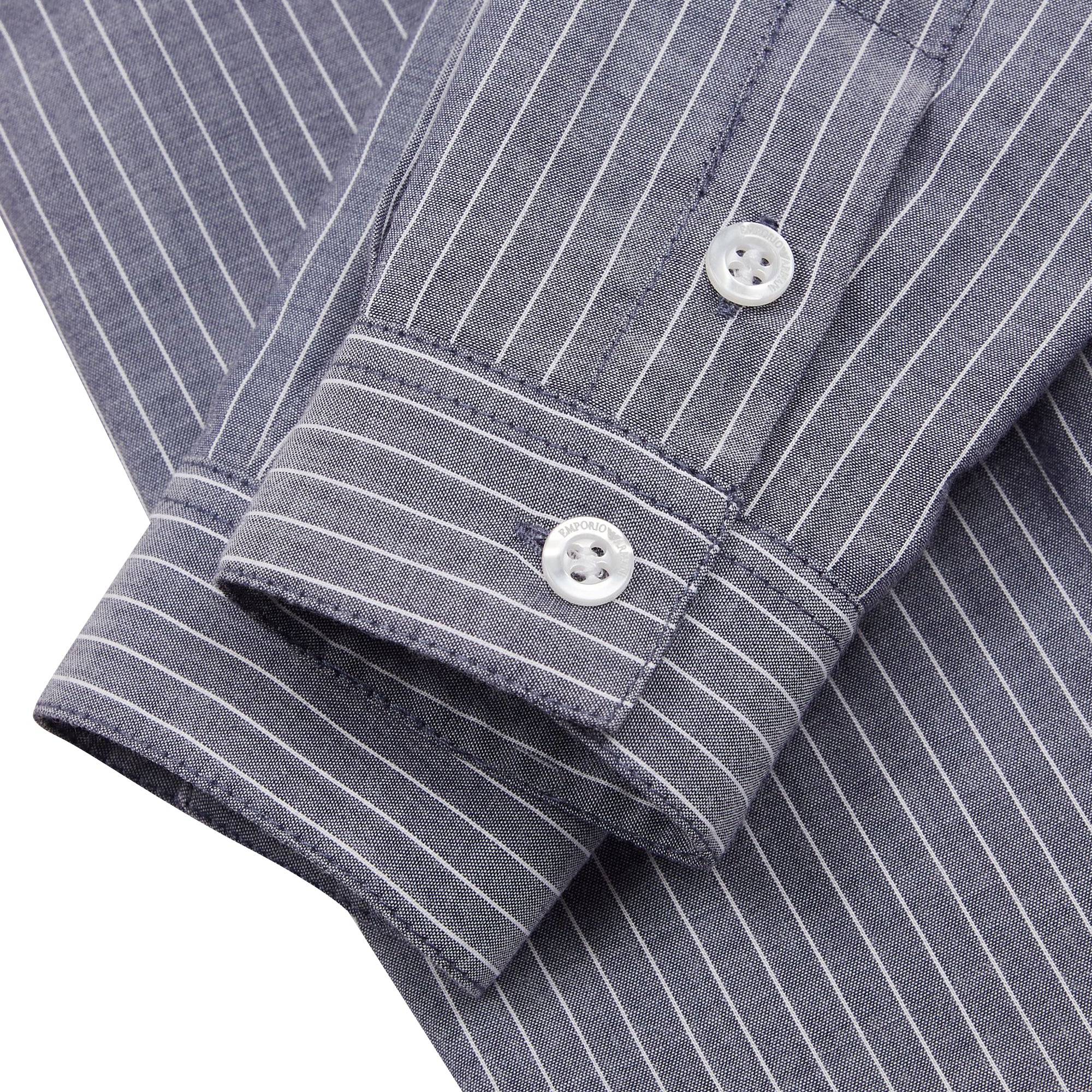 ViaMonte Shop | Emporio Armani camicia baby boy a righe in cotone