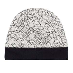 ViaMonte Shop | Emporio Armani cappello baby boy fantasia logo in cotone