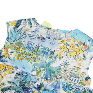ViaMonte Shop | Il Gufo camicia bambina fantasia in cotone