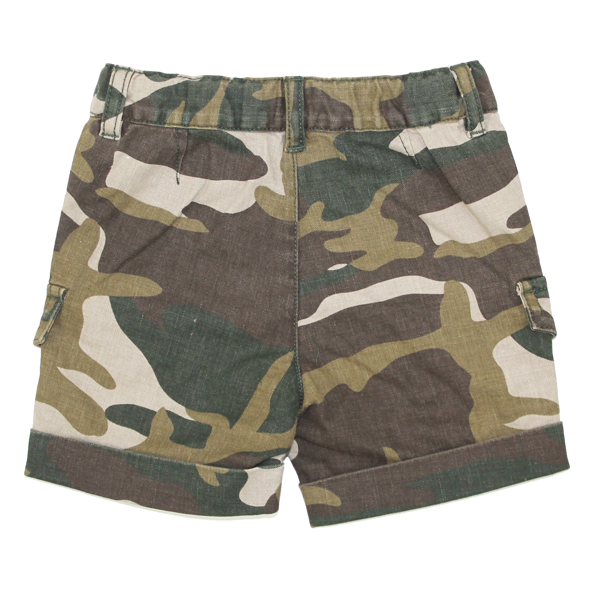 ViaMonte Shop | Il Gufo bermuda baby boy camouflage in misto cotone