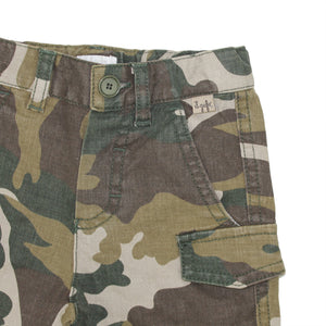 ViaMonte Shop | Il Gufo bermuda baby boy camouflage in misto cotone