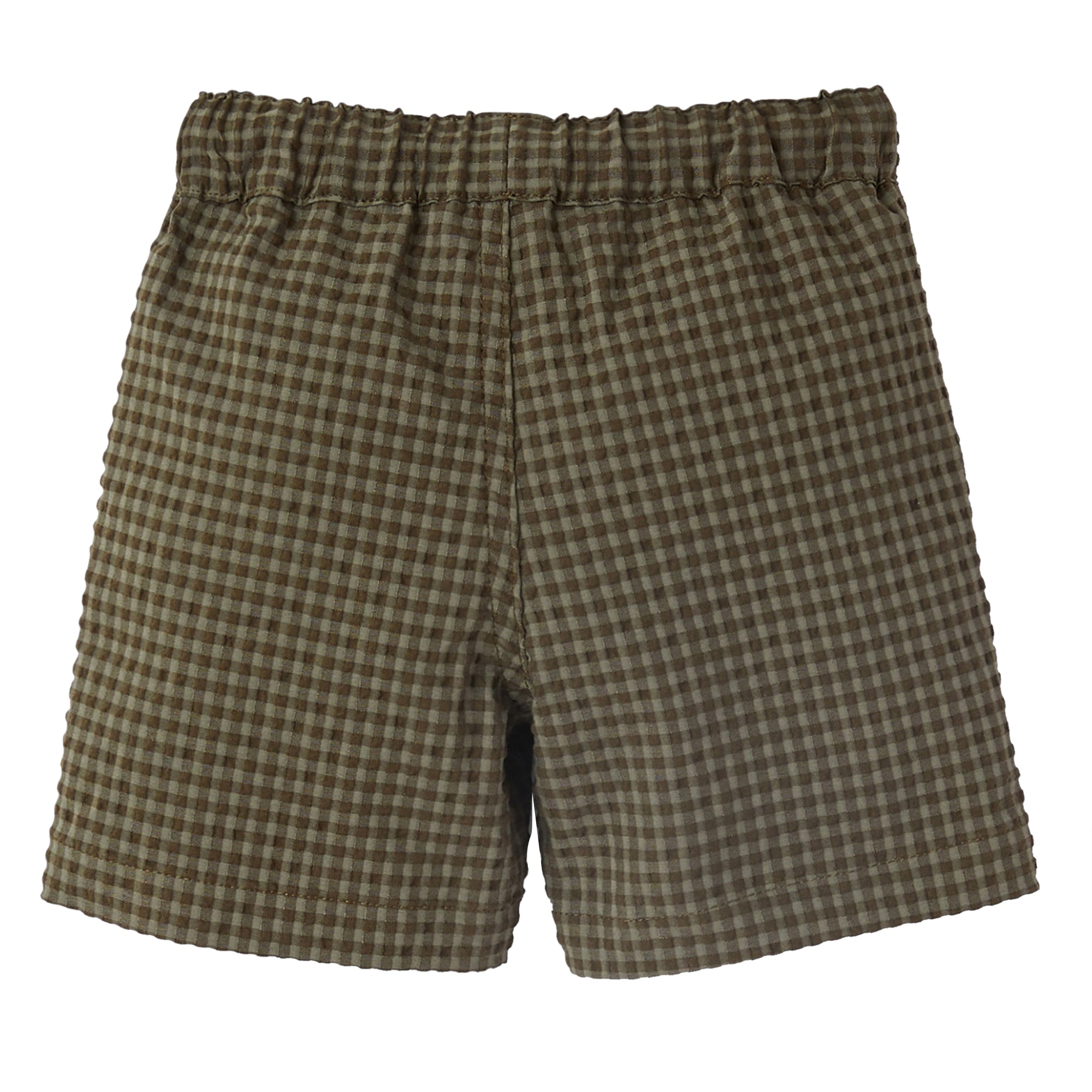 ViaMonte Shop | Il Gufo bermuda baby boy verde militare in misto cotone