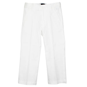 ViaMonte Shop | Il Gufo pantalone bambino bianco in cotone
