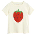 Mini Rodini t-shirt baby girl bianca in cotone organico | ViaMonte Shop
