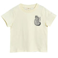 ViaMonte Shop | Mini Rodini t-shirt baby boy bianca in cotone organico