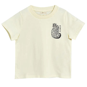 ViaMonte Shop | Mini Rodini t-shirt baby boy bianca in cotone organico
