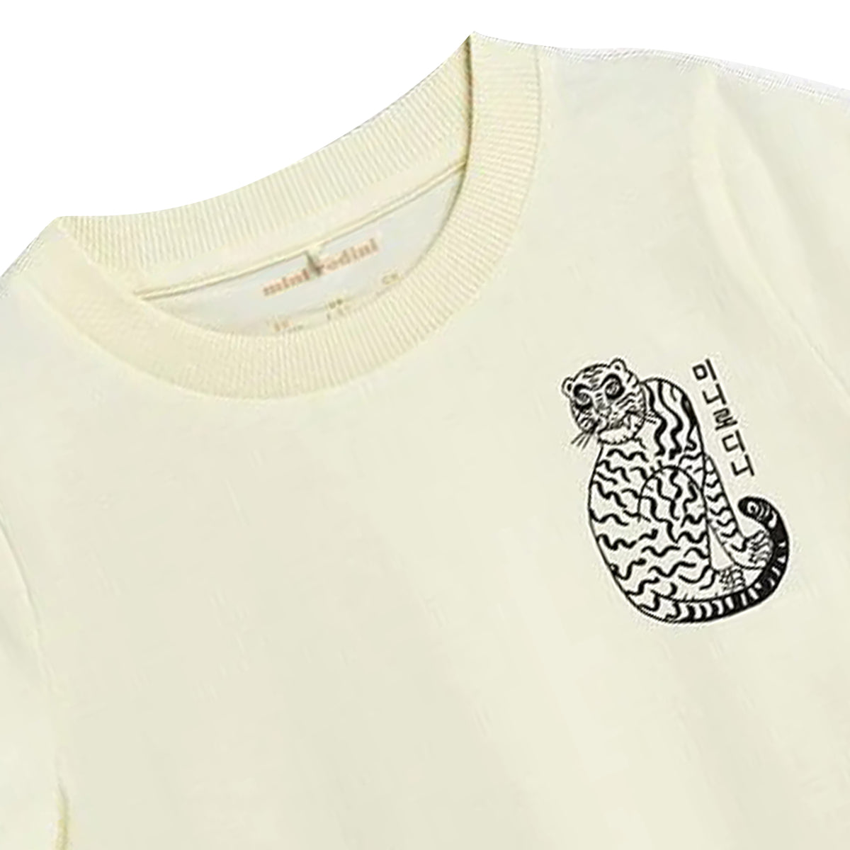 ViaMonte Shop | Mini Rodini t-shirt baby boy bianca in cotone organico