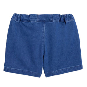 ViaMonte Shop | Mini Rodini short baby girl in denim di cotone organico