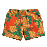 ViaMonte Shop | Mini Rodini short baby girl stampa fiori in cotone organico