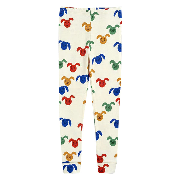 ViaMonte Shop | Mini Rodini leggings baby girl in cotone organico stampato