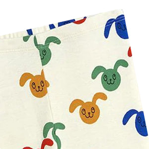 ViaMonte Shop | Mini Rodini leggings bambina in cotone organico stampato