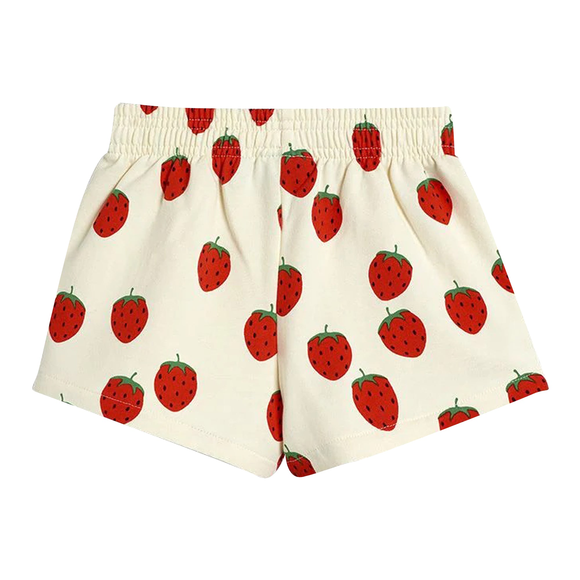 ViaMonte Shop | Mini Rodini bambina short stampato in felpa di cotone organico