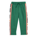 ViaMonte Shop | Mini Rodini pantalone baby boy verde in felpa di cotone organico