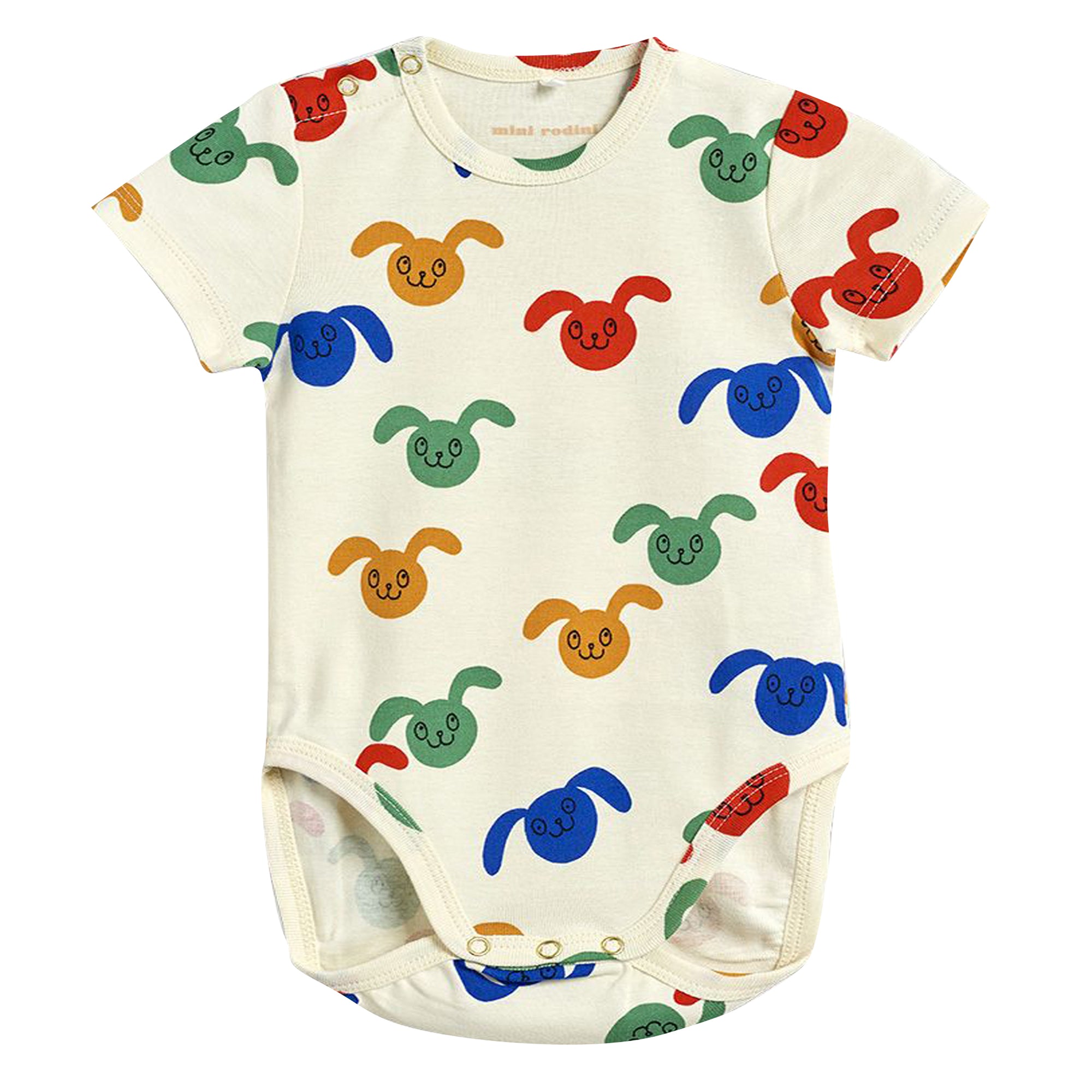 ViaMonte Shop | Mini Rodini body baby girl in cotone organico stampato