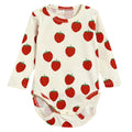 ViaMonte Shop | Mini Rodini body baby girl in cotone organico stampato