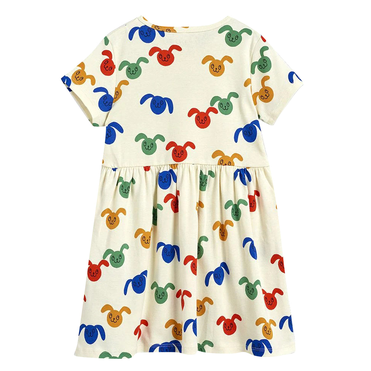 ViaMonte Shop | Mini Rodini abito baby girl in cotone organico stampato