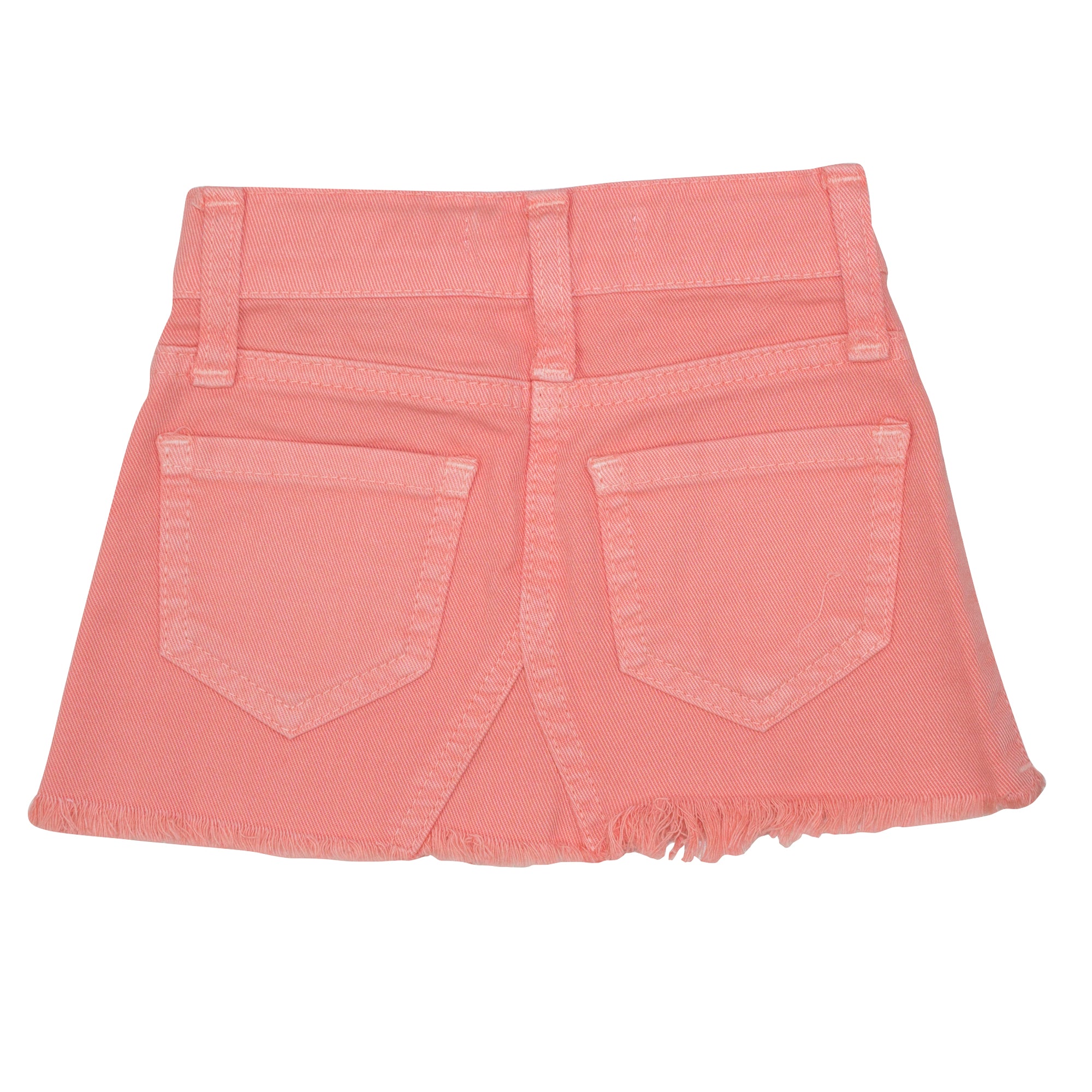 ViaMonte Shop | Miss Blumarine gonna baby girl salmone in denim in cotone
