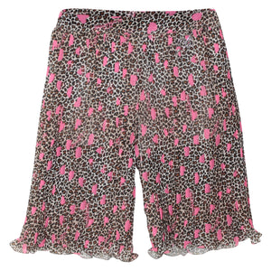 ViaMonte Shop | Miss blumarine pantalone bambina con stampa animalier in viscosa