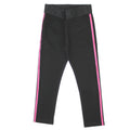 ViaMonte Shop | Moncler Enfant leggings bambina nero in cotone stretch
