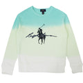 ViaMonte Shop | Ralph Lauren teen felpa effetto dip-dye in cotone