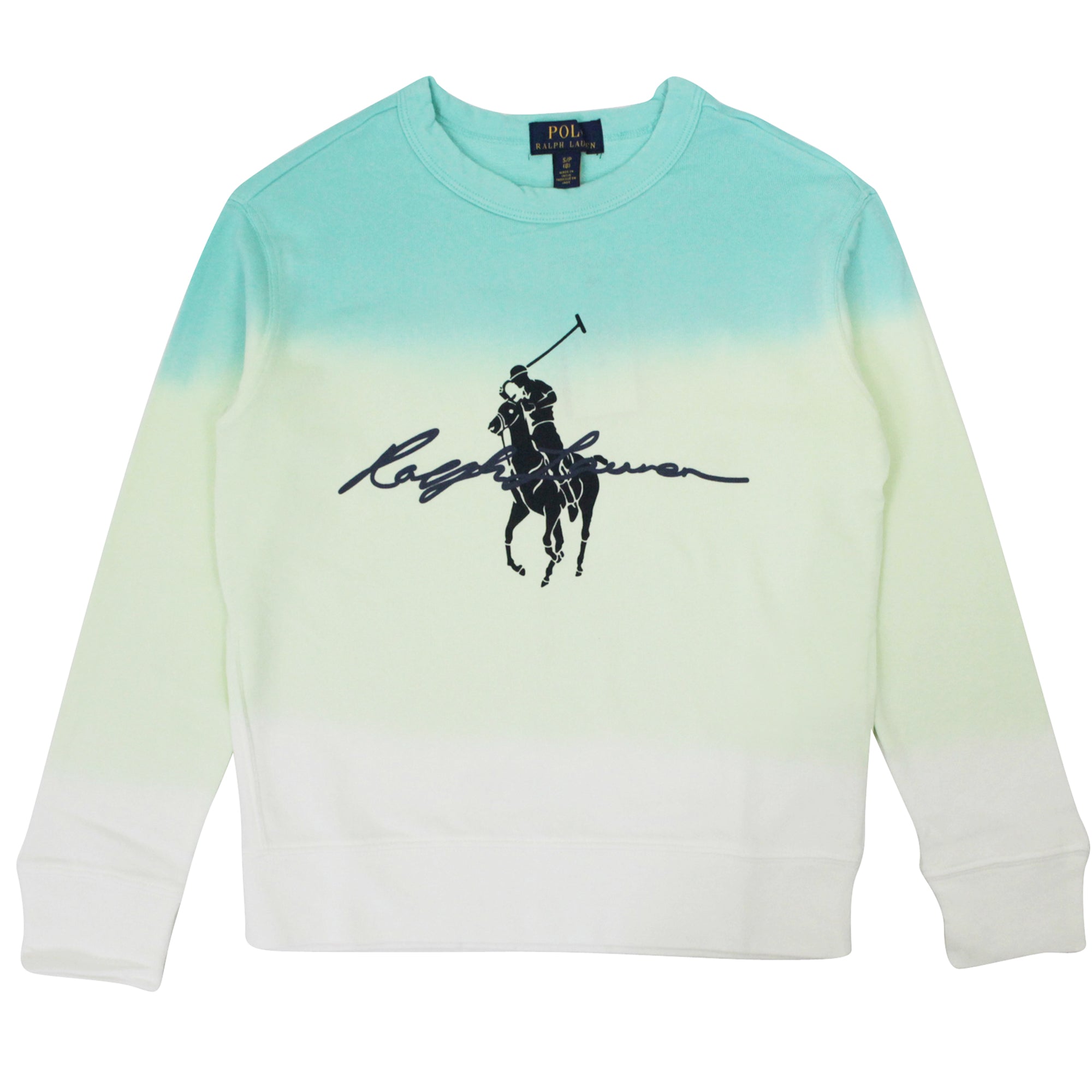 ViaMonte Shop | Ralph Lauren teen felpa effetto dip-dye in cotone