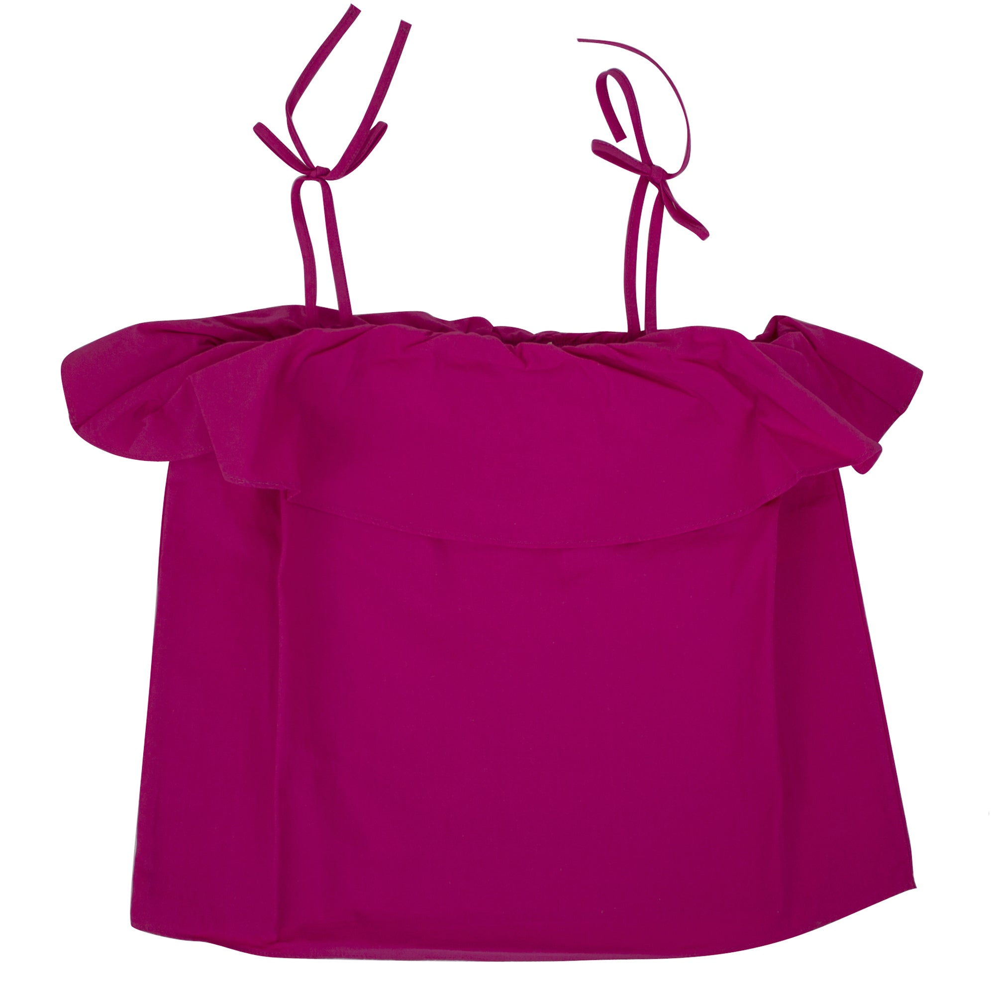 ViaMonte Shop | Twin Set bambina top fucsia in cotone