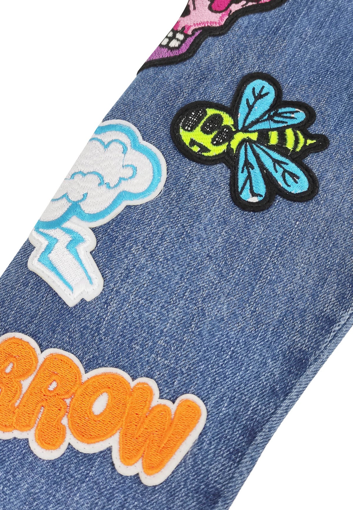 ViaMonte Shop | Barrow giubbino blu chiaro bambino in denim di cotone