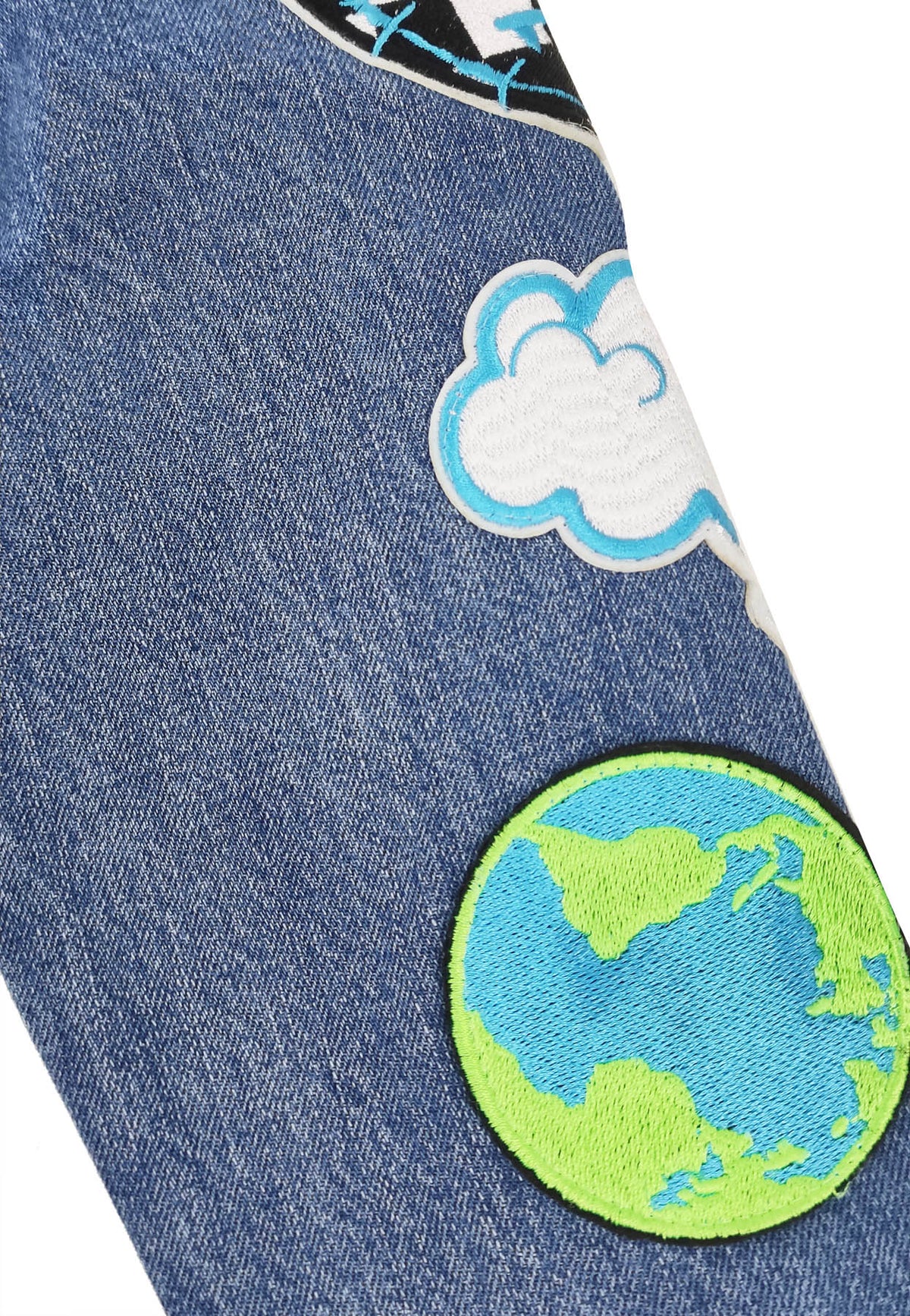 ViaMonte Shop | Barrow giubbino blu chiaro bambino in denim di cotone
