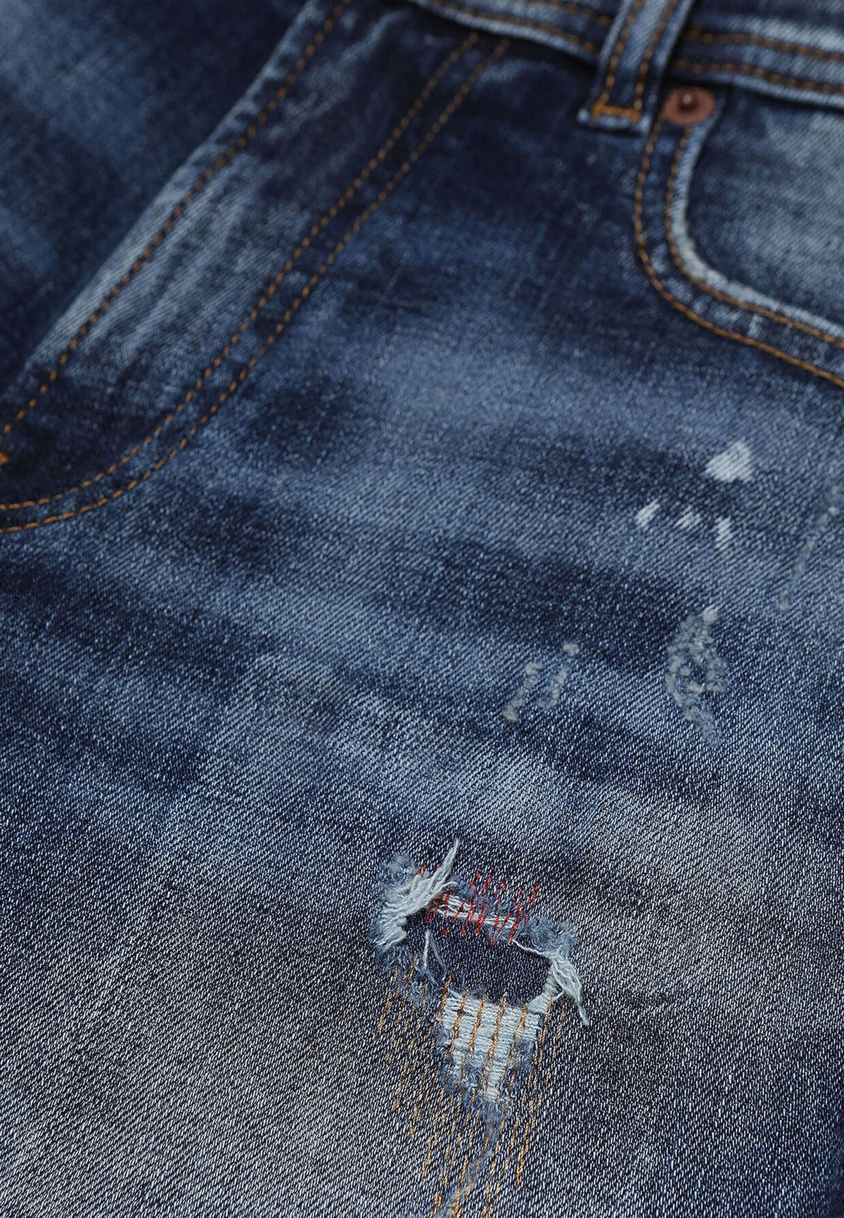 ViaMonte Shop | Diesel Kid bermuda Pwilloh blu scuro bambino in denim di cotone
