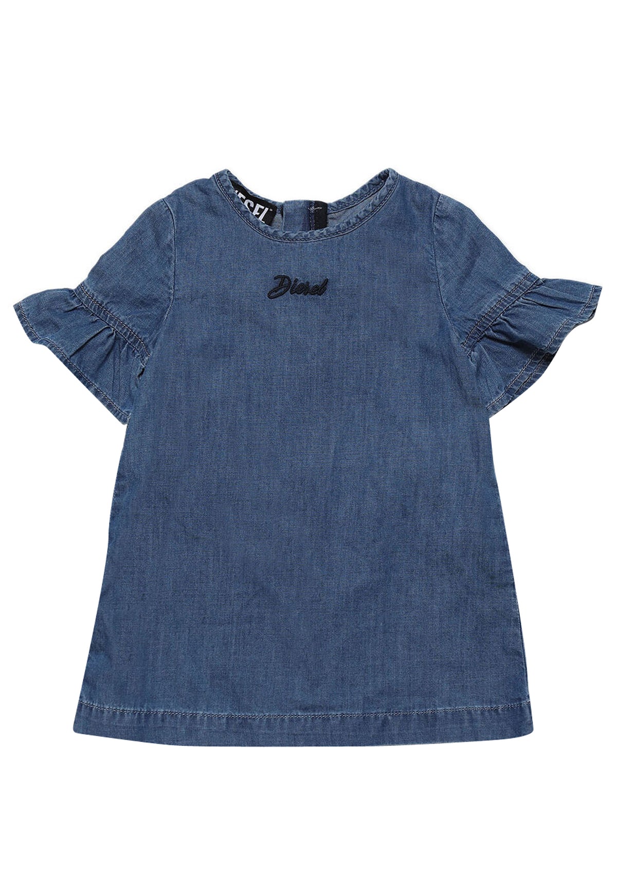 ViaMonte Shop | Diesel Kid abito Delasib neonata in denim di cotone