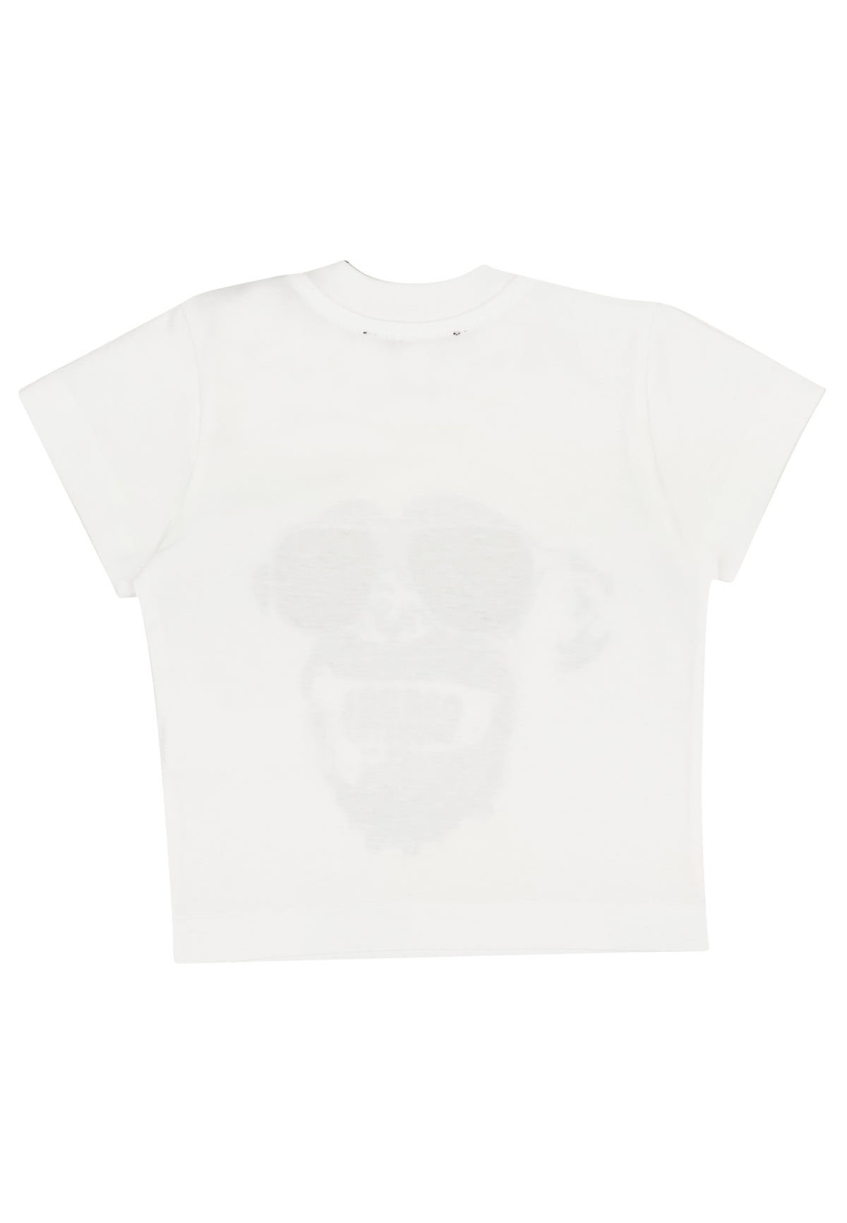 ViaMonte Shop | Diesel Kid t-shirt Tonkeyb bianca neonato in cotone