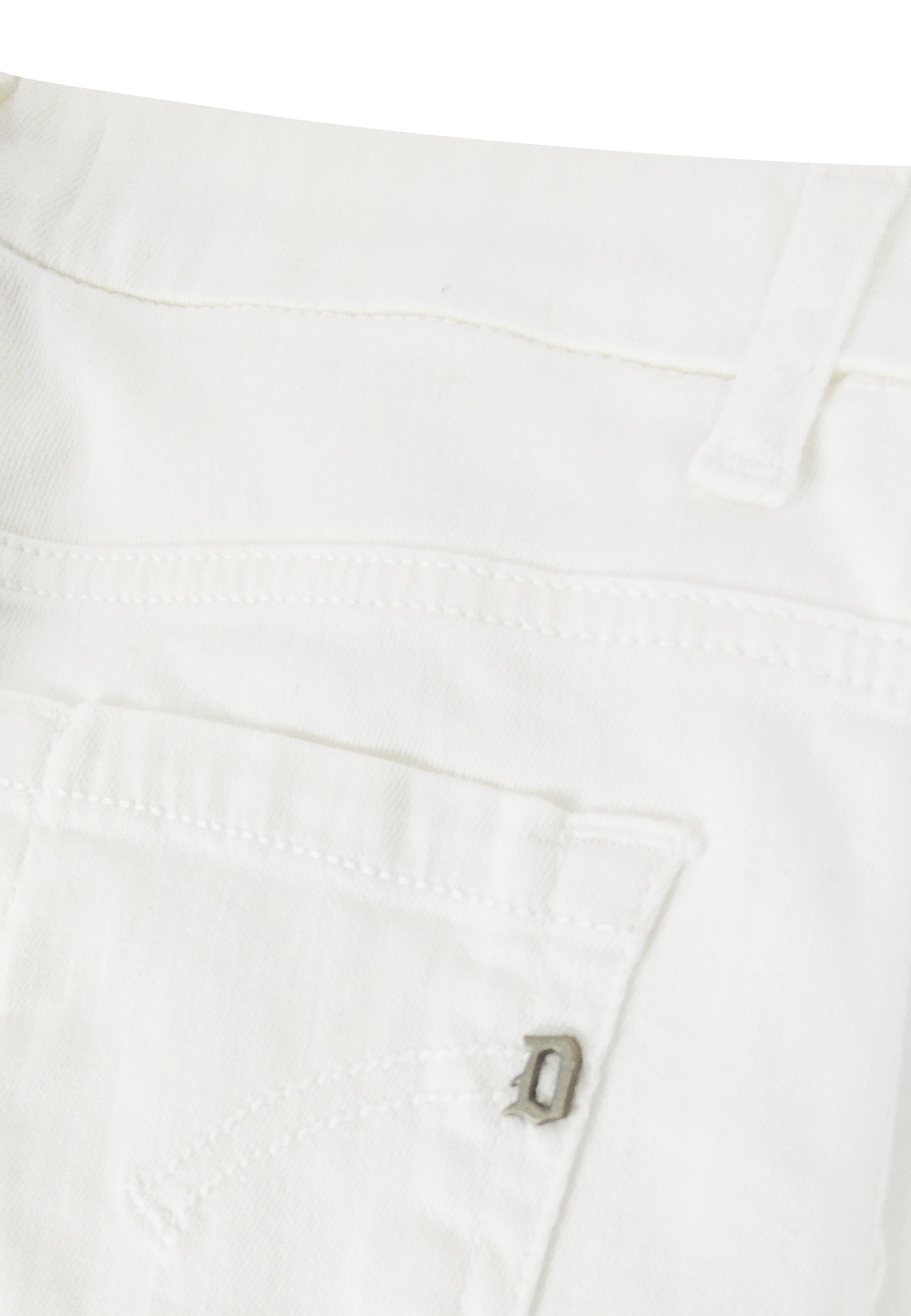 ViaMonte Shop | Dondup pantalone Premier panna ragazzo in cotone stretch