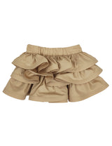 ViaMonte Shop | Elisabetta Franchi La Mia Bambina gonna cammello bambina in popeline di cotone