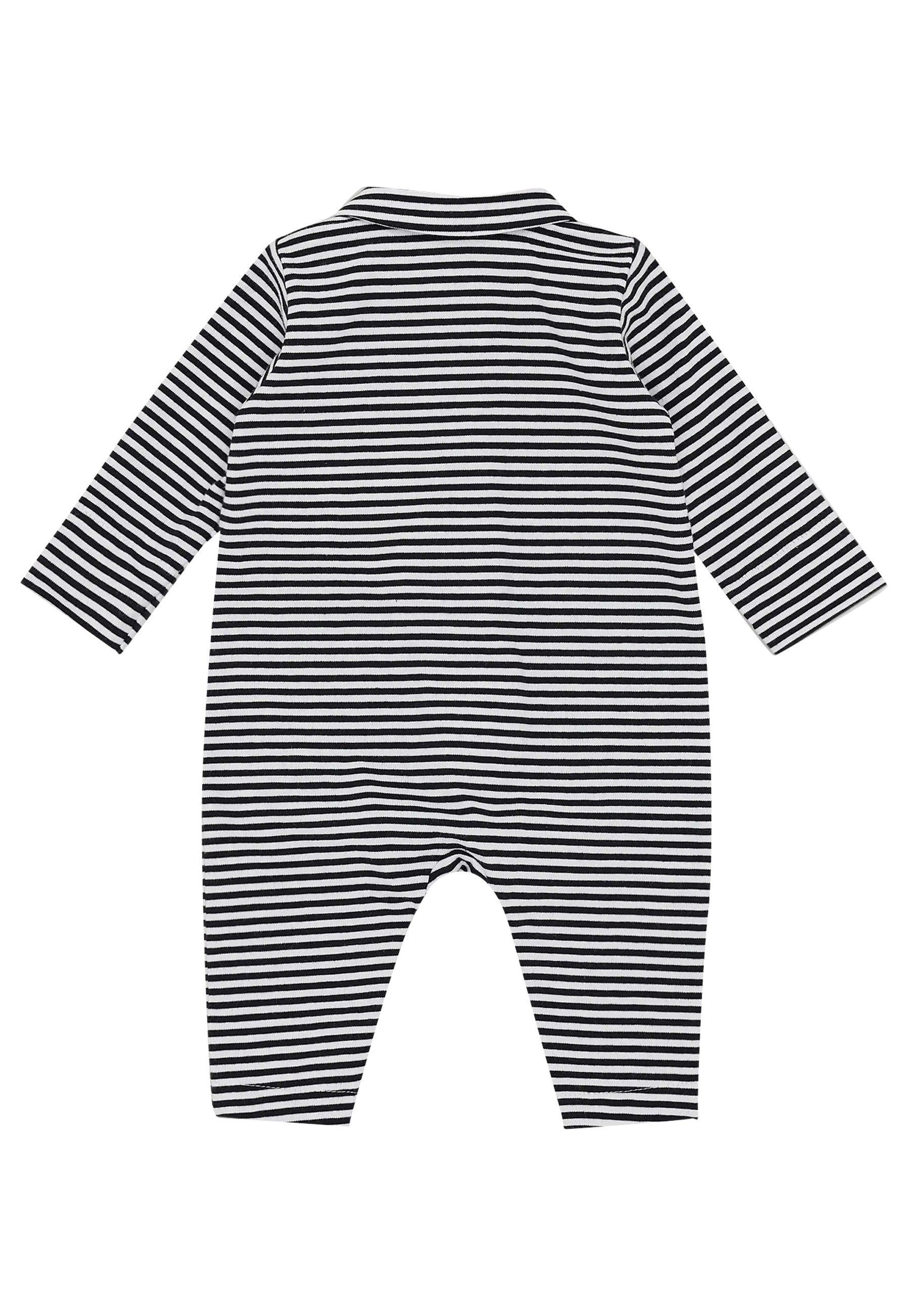 ViaMonte Shop | Emporio Armani tutina baby boy a righe in jersey di cotone