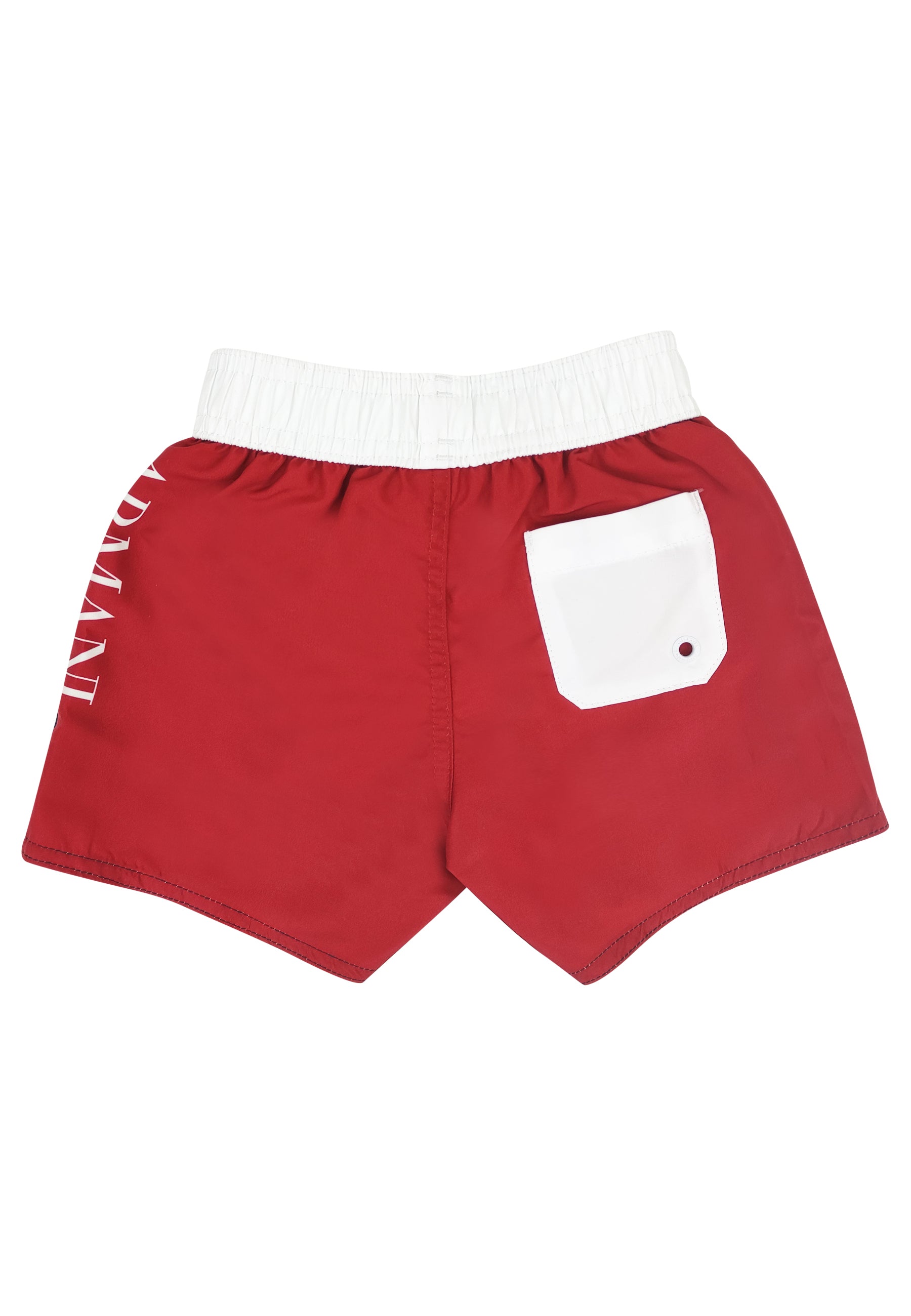 ViaMonte Shop | Emporio Armani short mare color block neonato in tessuto tecnico