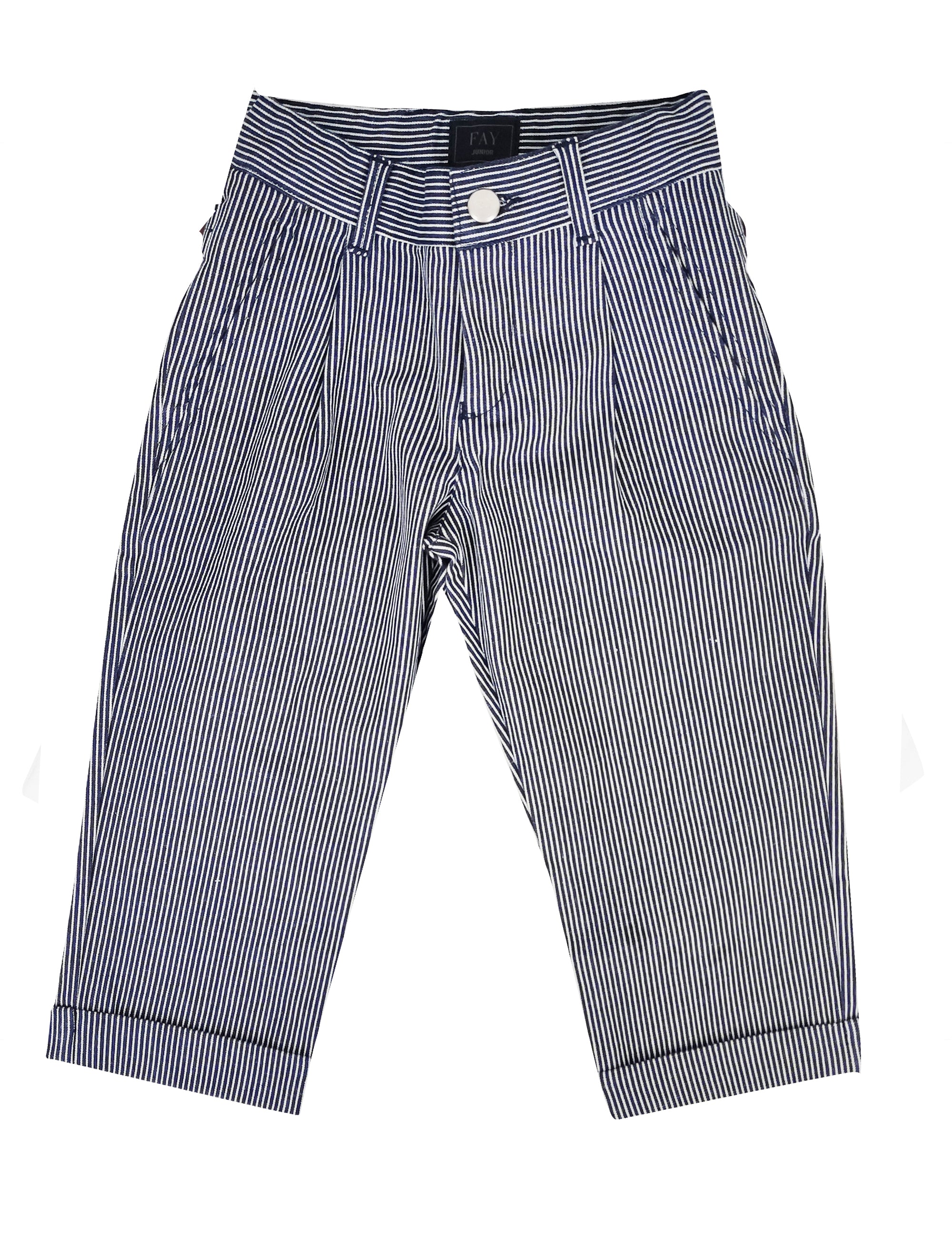 ViaMonte Shop | Fay pantalone a righe bambino in cotone