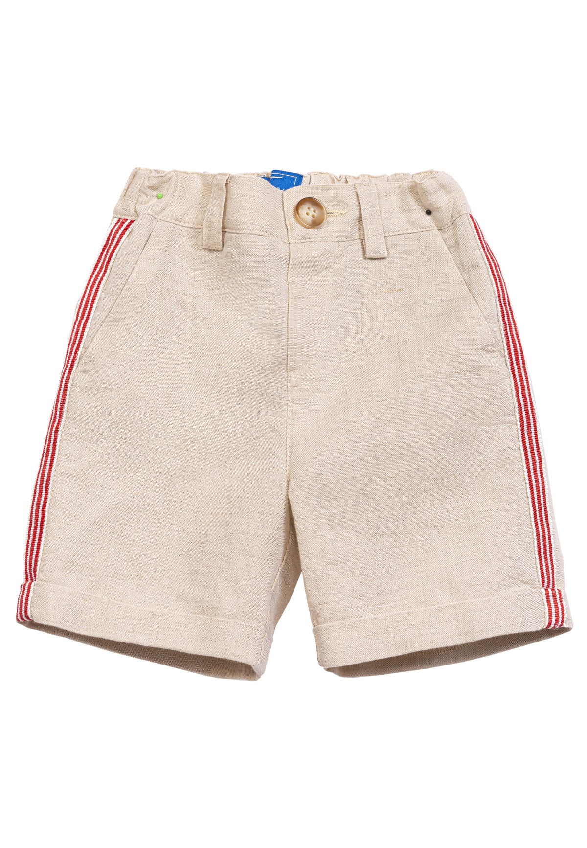 ViaMonte Shop | Fay bermuda beige neonato in misto lino