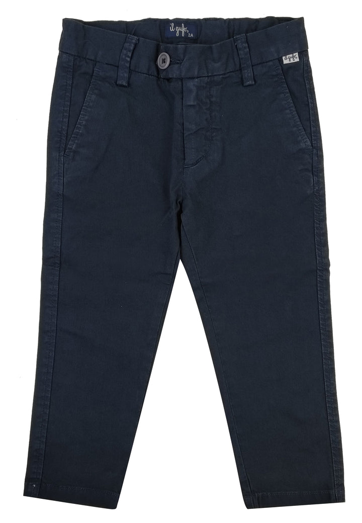 ViaMonte Shop | Il Gufo bambino pantalone blu in cotone