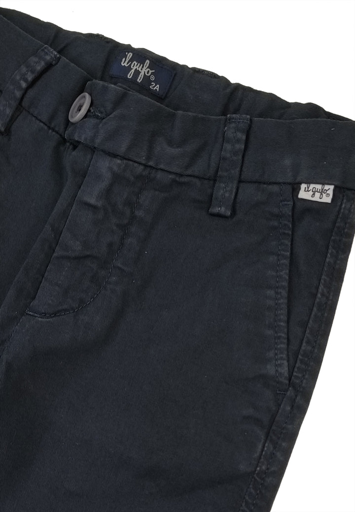 ViaMonte Shop | Il Gufo bambino pantalone blu in cotone