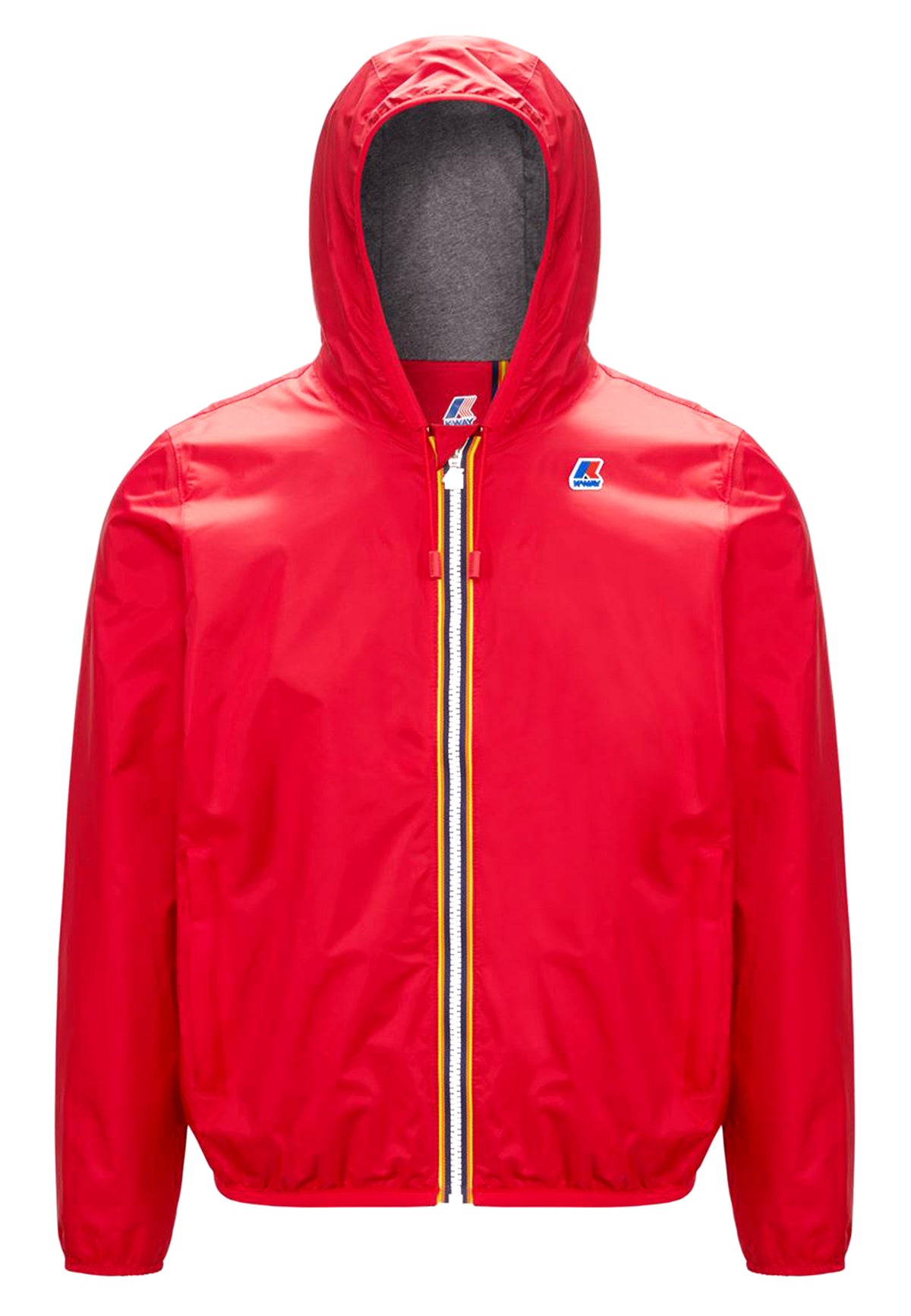 ViaMonte Shop | K-Way giacca Jacques nylon jersey rossa bambino in nylon