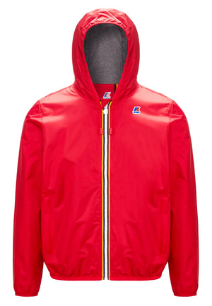 ViaMonte Shop | K-Way giacca Jacques nylon jersey rossa bambino in nylon