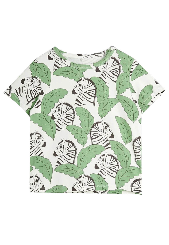 ViaMonte Shop | Mini Rodini t-shirt bambina stampata in cotone organico