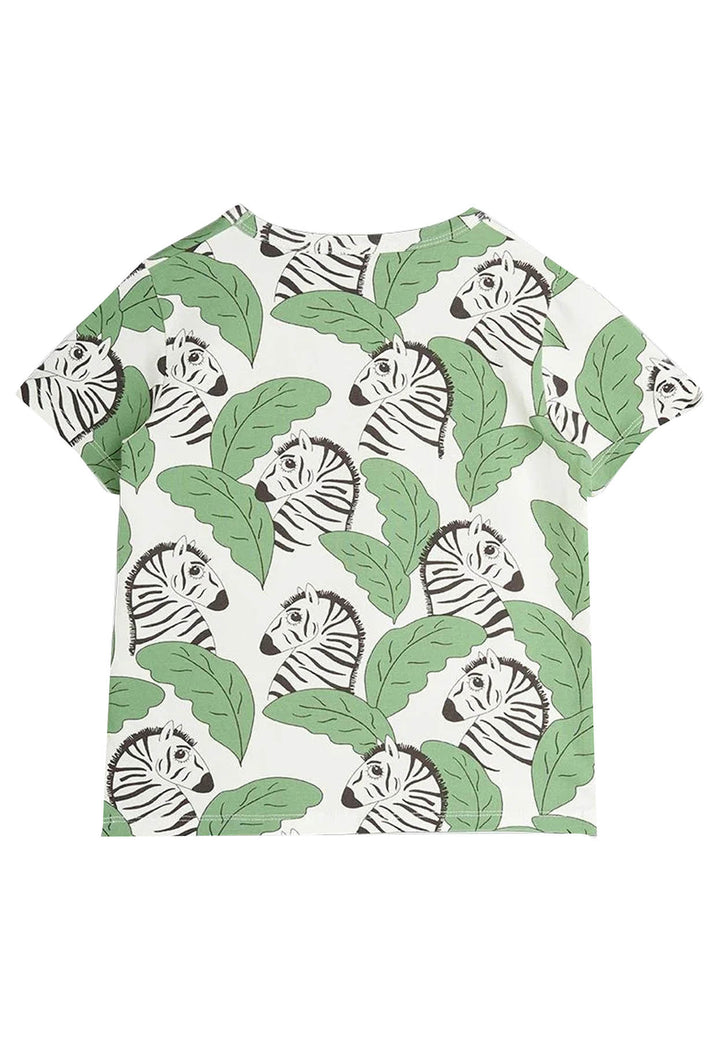 ViaMonte Shop | Mini Rodini t-shirt bambina stampata in cotone organico