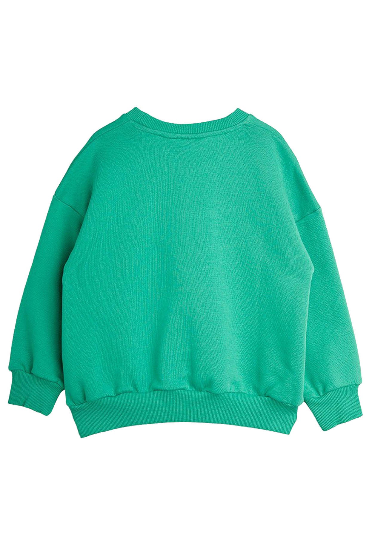 ViaMonte Shop | Mini Rodini felpa verde neonato in cotone biologico