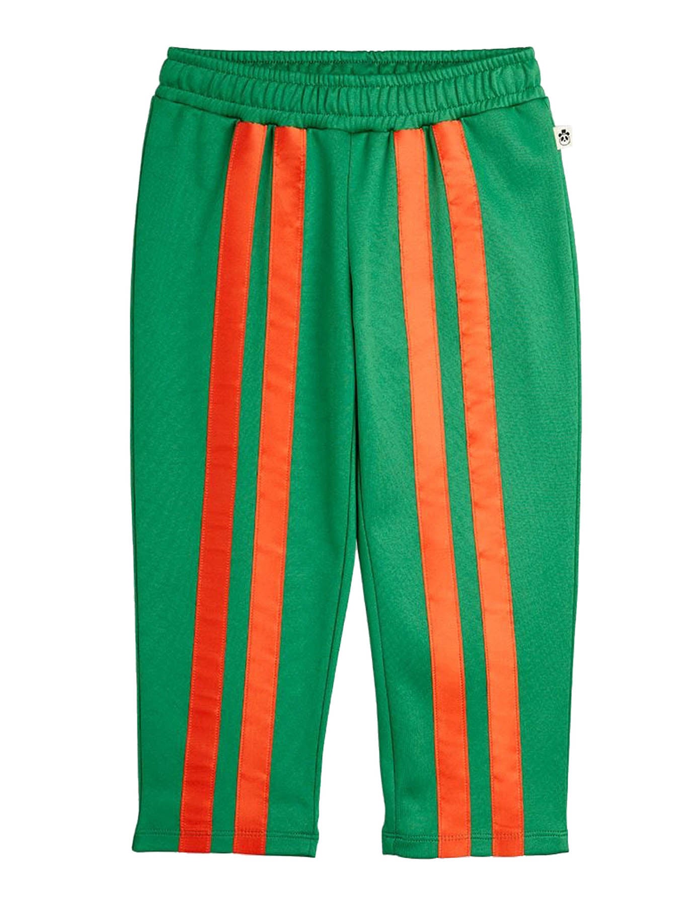 ViaMonte Shop | Mini Rodini pantalone verde neonato in poliestere riciclato